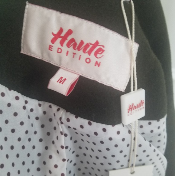 Wool Blend Double Breasted Peacoat. - Picture 6 of 7